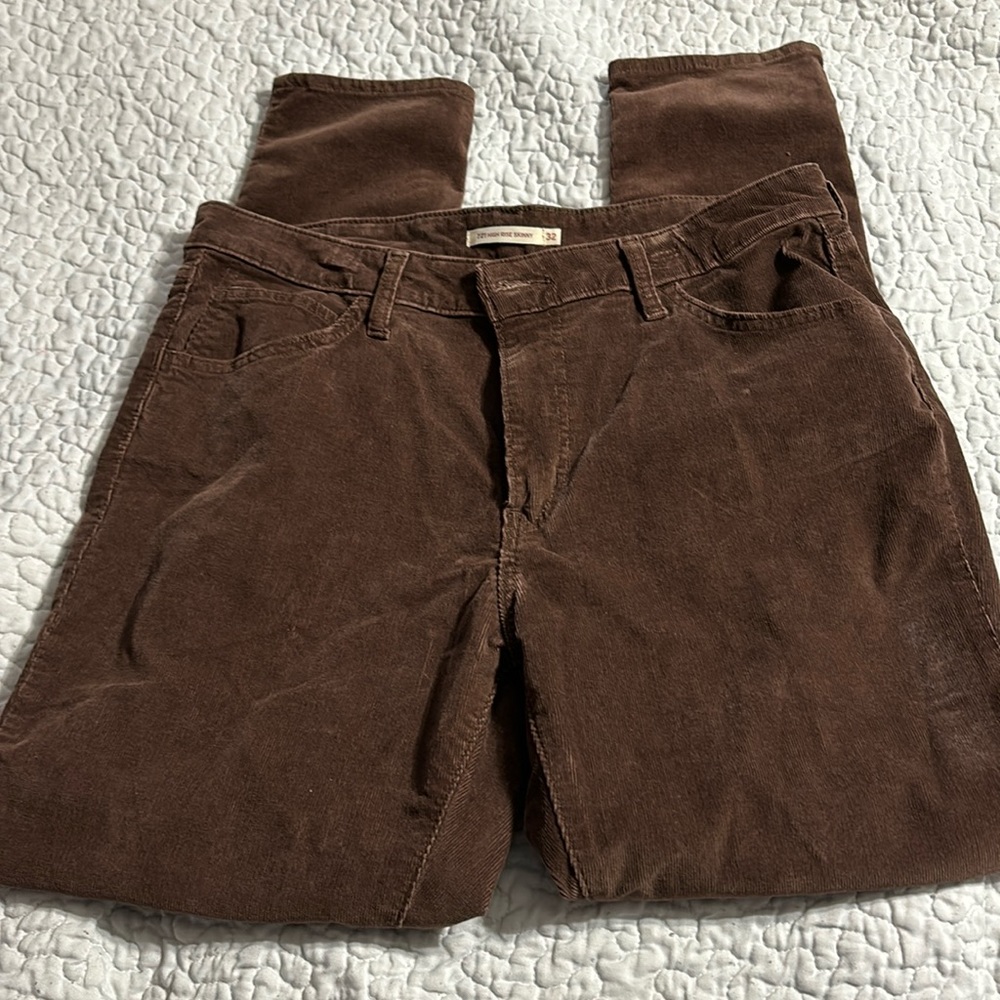 Levi's Brown Straight Leg Pants